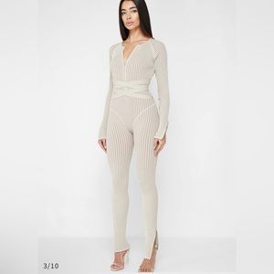 Manière De Voir knitted contour jumpsuit      ***SOLD ON DEPOP****